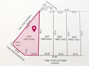 Terreno · 1951m² · Terreno de 1.951 m² en Venta - Pilar