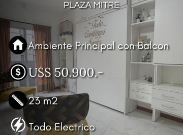 Imagen1 · Venta 1 Ambiente a La Calle con Balcon, Reciclado y Equipado