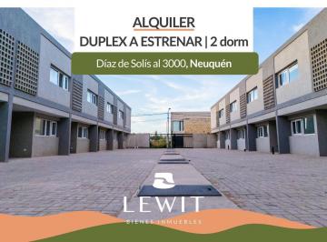 PH · 101m² · 3 Ambientes · Alquiler Duplex a Estrenar | 2 Dorm. | Neuquén