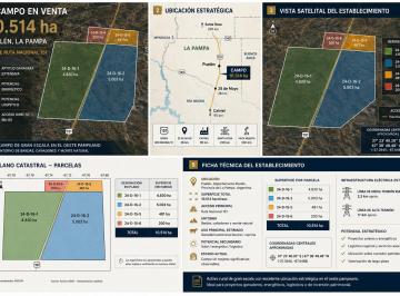 Campo , Puelén · Campo de 10.514 Ha Sobre Ruta Nacional 151 | Puelén – La Pampa | Oportunidad de Gran Escala