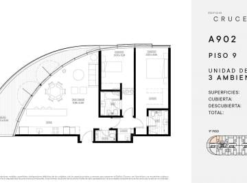 Departamento · 94m² · 3 Ambientes · Departamento en Venta en San Fernando, G. B. a. Zona Norte, Argentina