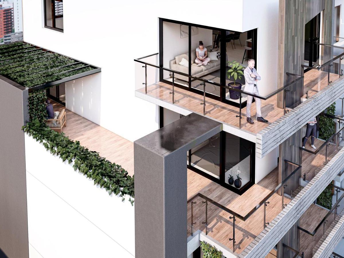 Edificio Limay II 3 amb, 124m² con terraza y balcón — Zona Güemes