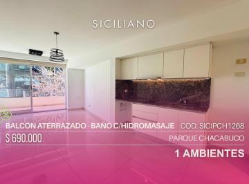 Departamento · 29m² · 1 Ambiente · Departamento en Parque Chacabuco