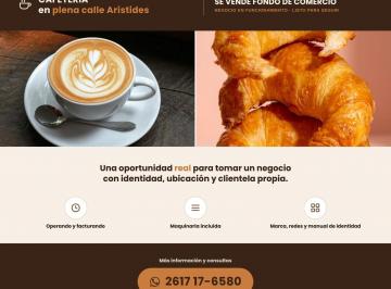 Fondo de comercio de 4 ambientes, Ciudad de Mendoza · Vendo Fondo de Comercio | Cafetería