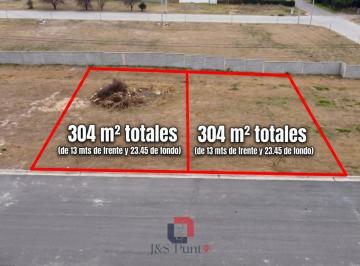 Terreno · 304m² · Lote en Rivera Indarte