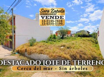 Terreno , Las Toninas · Destacado Lote de Terreno Baldío 10*35 m Las Toninas Vende Sara Zapata Inmobiliaria