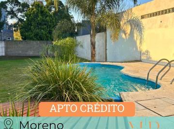 Casa · 180m² · 4 Ambientes · 3 Cocheras · Casa en Venta en Moreno Centro con Pileta y Amplios Espacios
