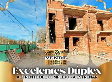 Casa de 3 ambientes, Mar del Tuyú · Duplex 3 Ambientes Al Frente del Complejo - a Estrenar Mar del Tuyú Vende Sara Zapata Inmobiliaria