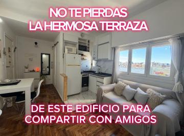 Departamento · 23m² · 1 Ambiente · Venta Monoambiente con Terraza en Parque Patricios Apto Credito