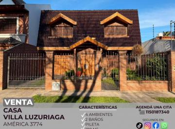 RUS-RUS-11183_2 · Venta Casa 4 Ambientes - Villa Luzuriaga