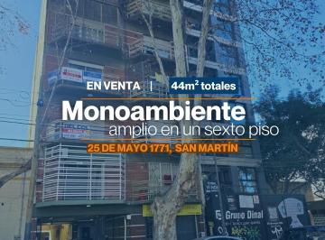 Departamento de 1 ambiente, General San Martín · Amplio Monoambiente en Venta Apto Divisible en San Martin Centro