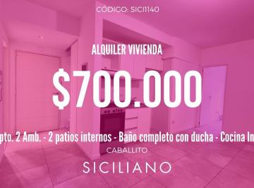 Departamento · 33m² · 2 Ambientes · Departamento en Caballito