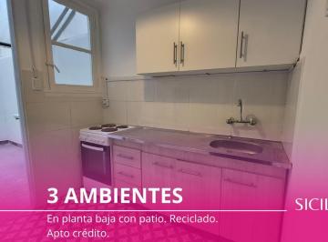 Departamento · 51m² · 3 Ambientes · Departamento - 3 Ambientes - Parque Patricios - Apto Crédito