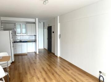 Departamento · 33m² · 1 Ambiente · Ambiente, Alquiler. Colegiales. Amplio Balcon, a Pasos Metro Bus. Impecabl