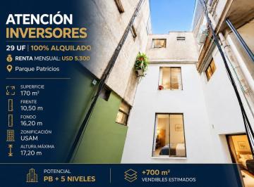Edificio · 743m² · Edificio en Block con Renta Activa - 29 Unidades - 100% Alquilado - Parque Patricios