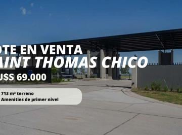 Terreno · 713m² · Lote en Venta Saint Thomas Chico Canning