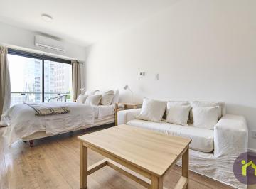 Departamento · 30m² · 1 Ambiente · 1 Cochera · Alquiler Monoambiente Amoblado Cochera Amenities