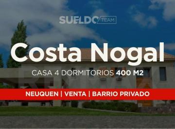 Casa · 401m² · 6 Ambientes · 1 Cochera · Venta Casa 4 Dorm. - B° Privado Costa Nogal
