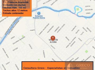 Depósito · 1500m² · Depósito en Valentin Alsina