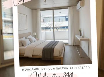 Departamento · 40m² · 1 Ambiente · Alquiler Monoambiente 46 m² Frente Balcon Coghlan