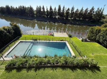Casa · 326m² · 7 Ambientes · 2 Cocheras · Virazón, Casa Al Agua en Venta! Nordelta, Tigre