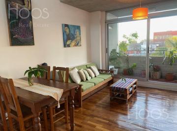 Departamento · 43m² · 2 Ambientes · Moderno Dúplex Amueblado con Terraza y Parrilla en Villa Ortuzar
