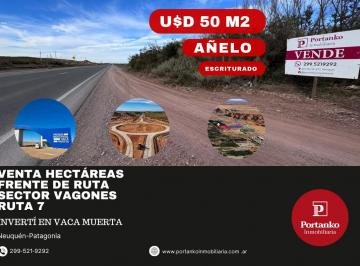 Campo , Añelo · Venta Ha - Frente de Ruta 7 - Escriturado - Sector Vagones