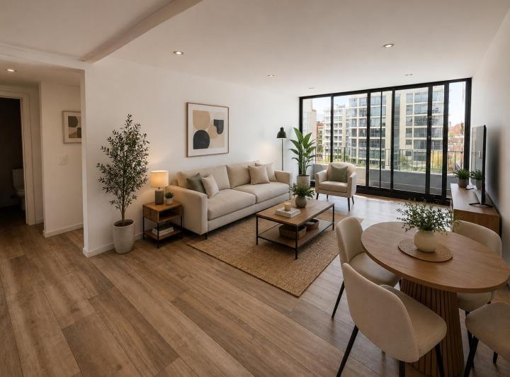 Departamento · 79m² · 3 Ambientes · 2 Cocheras