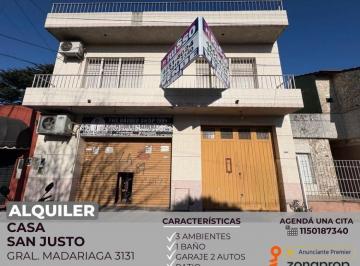 RUS-RUS-11260_2 · Alquiler Casa 3 Ambientes - San Justo