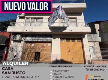 RUS-RUS-11260_2 · Alquiler Casa 3 Ambientes - San Justo