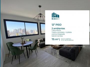 Departamento · 54m² · 2 Ambientes · 1 Cochera · Excelente Departamento 2 Ambientes a Estrenar en Venta en Boedo