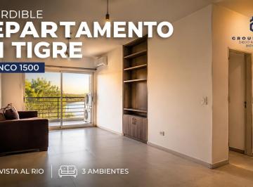 Departamento · 60m² · 3 Ambientes · 1 Cochera · Departamento - Tigre - Venta - 3 Ambientes