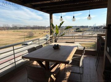 Departamento · 64m² · 2 Ambientes · 2 Cocheras · Departamento 2 Ambientes en Ultimo Piso. Terrazas Al Golf, Pilará