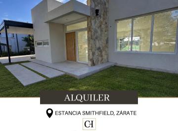Casa de 4 ambientes, Zárate · Alquiler Casa 4 Amb, en Estancia Smithfield