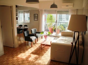 Departamento · 60m² · 2 Ambientes · 1 Cochera · Departamento 2 Ambientes en Alquiler en Recoleta Amoblado con Cochera!