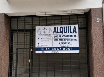 Local comercial de 1 ambiente, Almagro · Local Comercial en Alquiler Zona Caballito