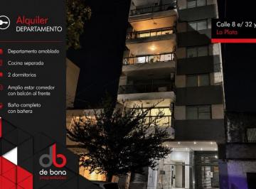Departamento de 3 ambientes, La Plata · Departamento en Alquiler Totalmente Amoblado. Listo Para Mudarte!