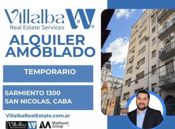Departamento · 32m² · 2 Ambientes · Departamento Amueblado Temporario