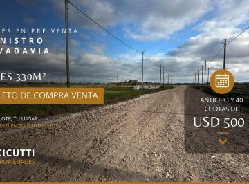 Terreno · 320m² · Venta de Lotes 100% Financiados.