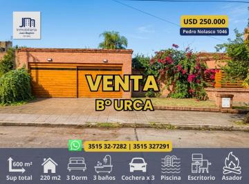 Casa de 5 ambientes, Córdoba · Venta Excelente Casa en Una Planta | B° Urca | 3 Dorm (1 en Suite) + Pileta y Gran Terreno