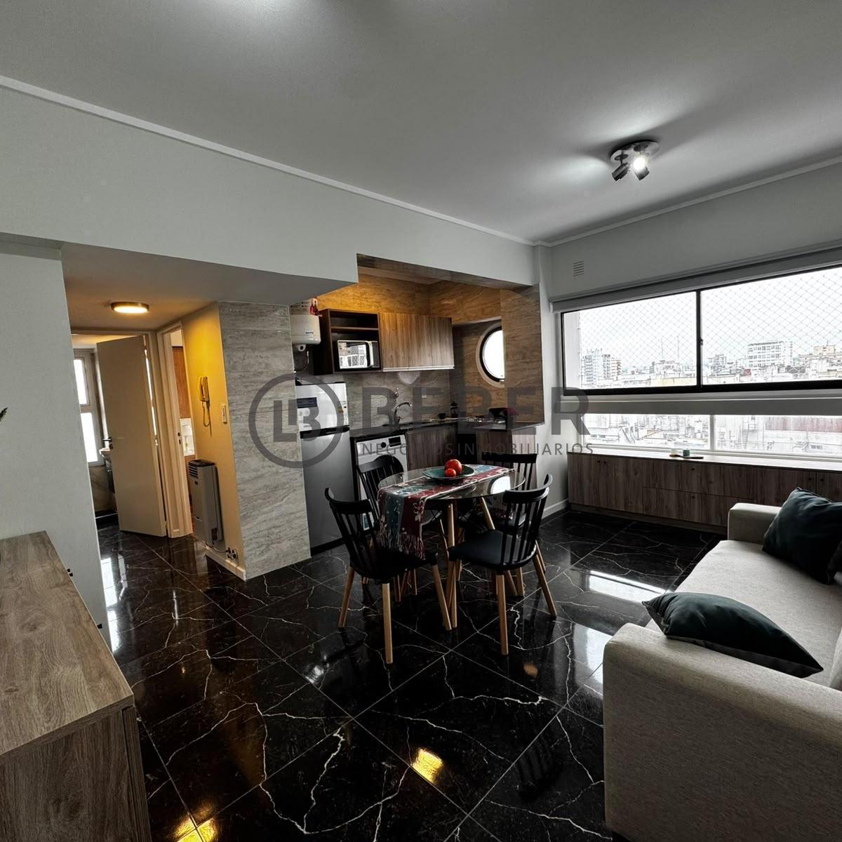 Depto 2 amb, 35m² con cochera cubierta — Centro