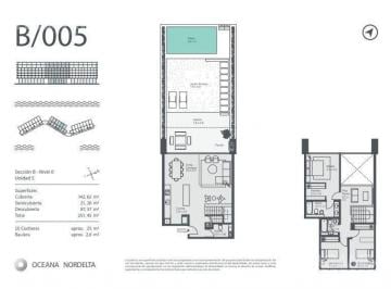 Departamento · 142m² · 4 Ambientes · 2 Cocheras · Departamento Venta Nordelta 4 Ambientes