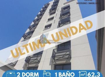 Departamento · 62m² · 3 Ambientes · Ultimo Departamento Disponible de 2 Dorm. en Celedonio Gutierrez 247