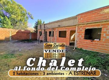 Casa de 3 ambientes, Mar del Tuyú · Chalet 2 Dorm. 3 Ambientes en Pozo a Estrenar Mar del Tuyú Vende Sara Zapata Inmobiliaria