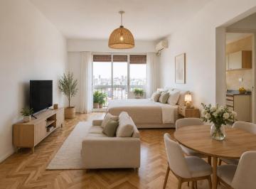 Departamento · 30m² · 1 Ambiente · Caballito Venta Monoambiente Reciclado Piso 18 Apto Profesional Vista 180 Grados