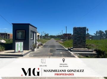 Terreno · 295m² · Lote en Venta Espacios Al Sur, San Vicente