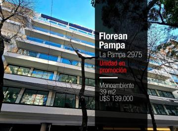 Departamento · 34m² · 1 Ambiente · Venta • Belgrano R • Florean Pampa • Monoambiente