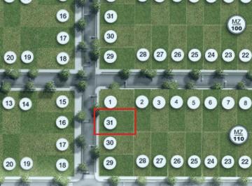Terreno , Córdoba · Manzana 110 Lote 31 Docta Central