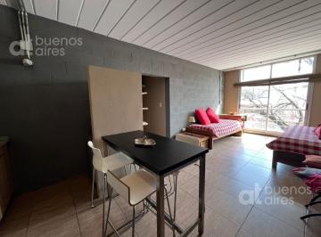Departamento · 33m² · 1 Ambiente · Monoambiente con Balcón en Alquiler Temporario en Parque Patricios