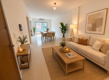 Departamento · 47m² · 2 Ambientes · Alquiler 2 Ambientes con Balcón, Piscina, Solarium, y Gimnasio